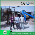 CE Wood sawdust rotary drum dryer for drying the wood pellet